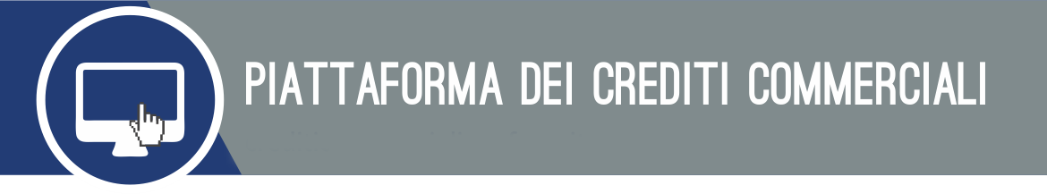 Banner Piattaforma dei Crediti Commerciali