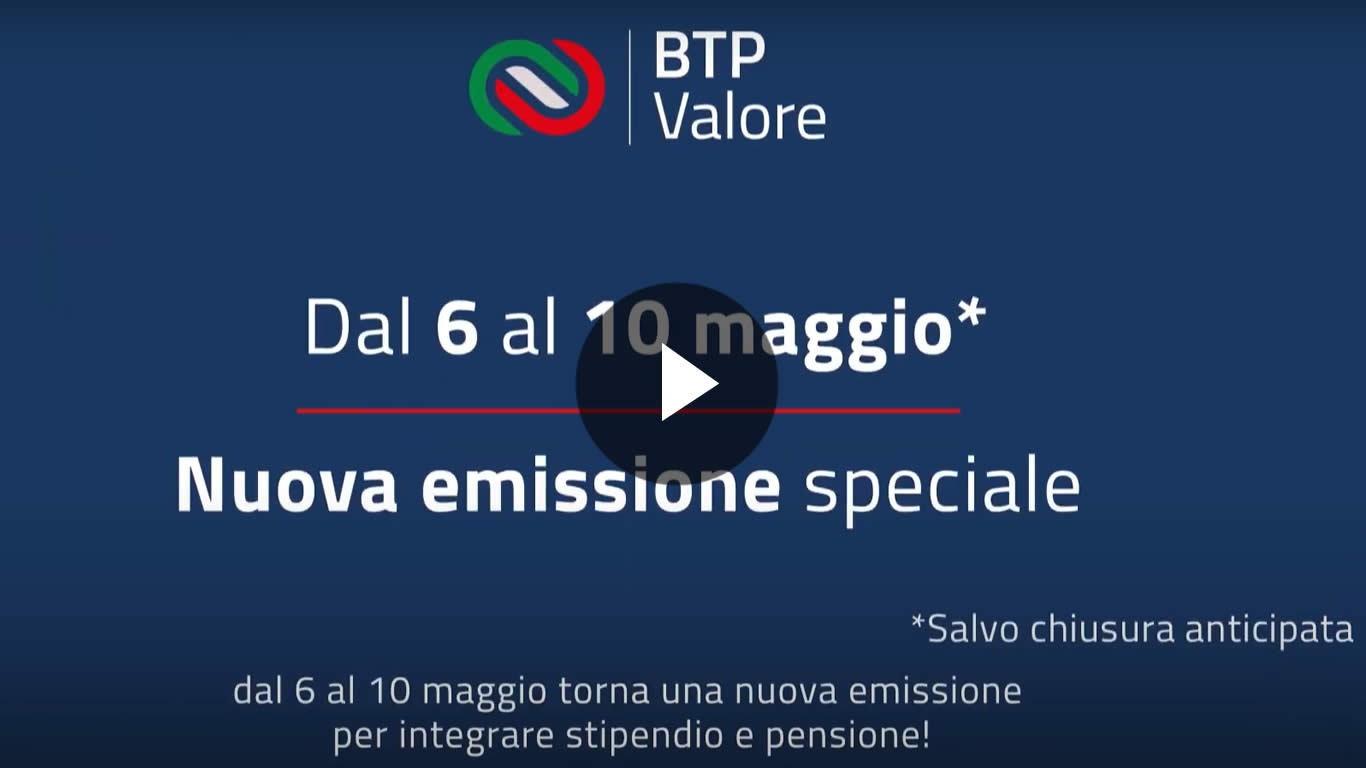 Video: Spot emissione speciale Btp Valore