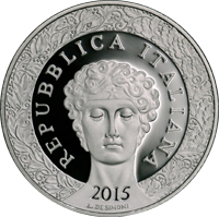 Moneta celebrativa da 10 Euro - dritto