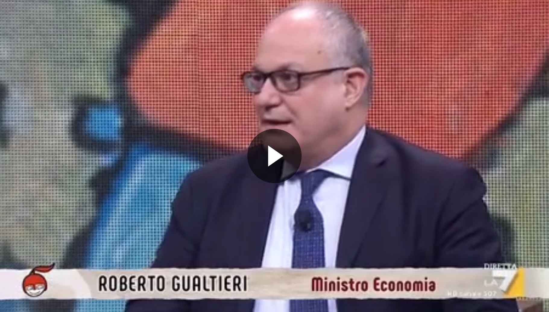 Video: intervista Gualtieri La7