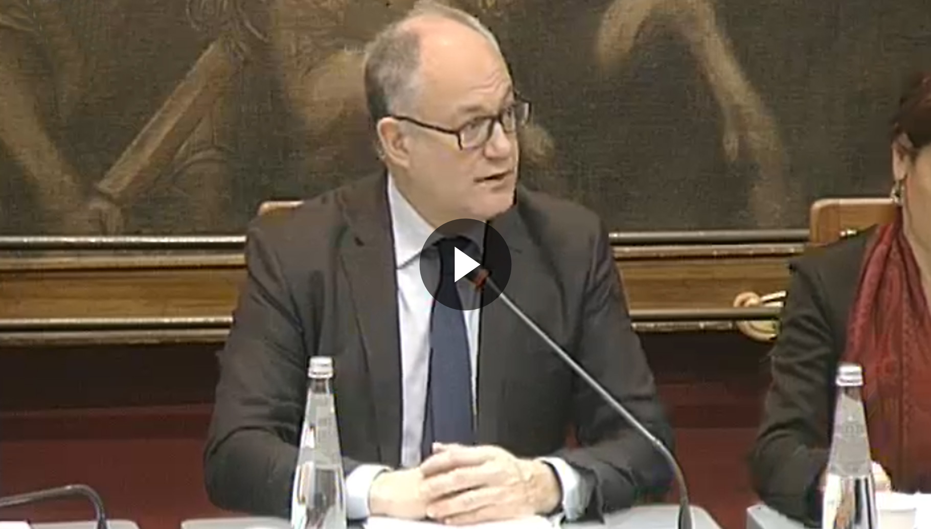 Video dell'audizione del ministro Roberto Gualtieri sul sistema creditizio del Mezzogiorno
